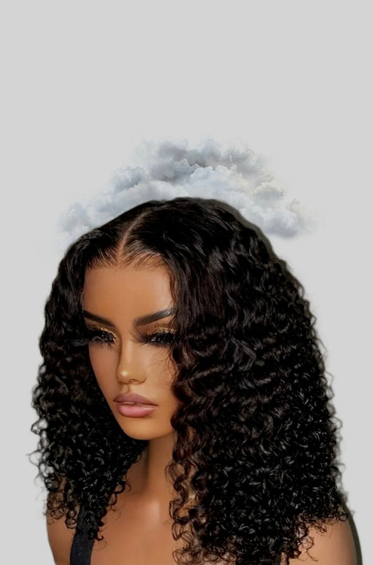 AZURA unit- Double Drawn -Jerry Curl- HD lace- 10"-26"